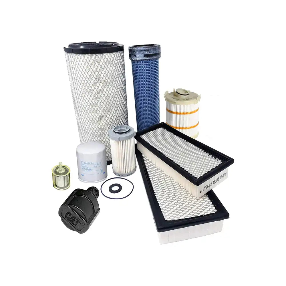 1000 Hours Filter Kit for Caterpillar CAT Compact Track Loader 259D 279D 289D 299D 299D2