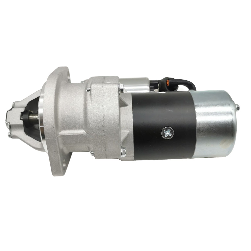 12V 9T Starter Motor 129953-77010 for Komatsu Backhoe Loader WB140 WB140PS WB150 WB150AWS WB150PS WB150WSC WB91R WB93R WB97R WB97S