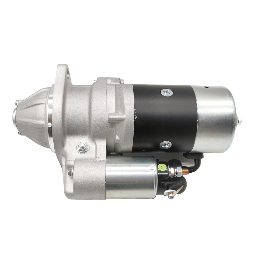 12V 9T Starter Motor 129953-77010 for Komatsu Backhoe Loader WB140 WB140PS WB150 WB150AWS WB150PS WB150WSC WB91R WB93R WB97R WB97S
