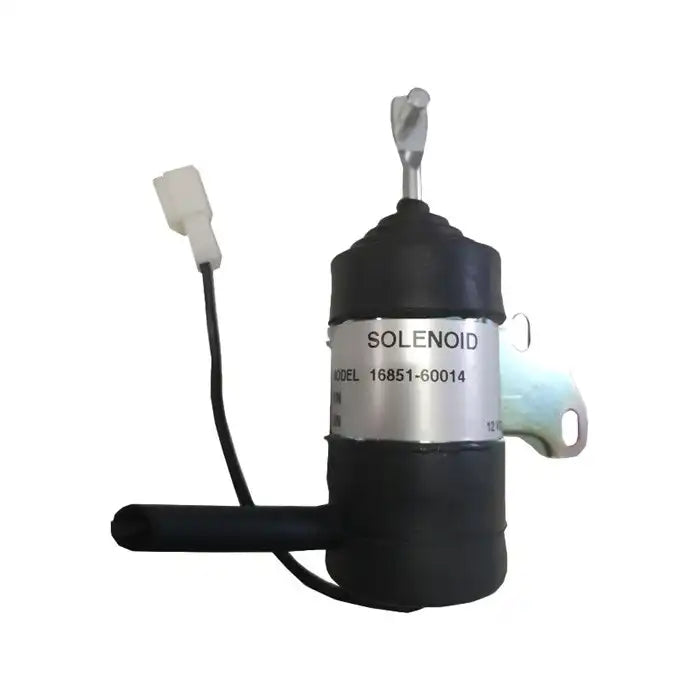 Stop Solenoid 16851-60014 1685160014 For Kubota RTV900 ZD18 ZD21 ZD221 ZD321 ZD323 12V