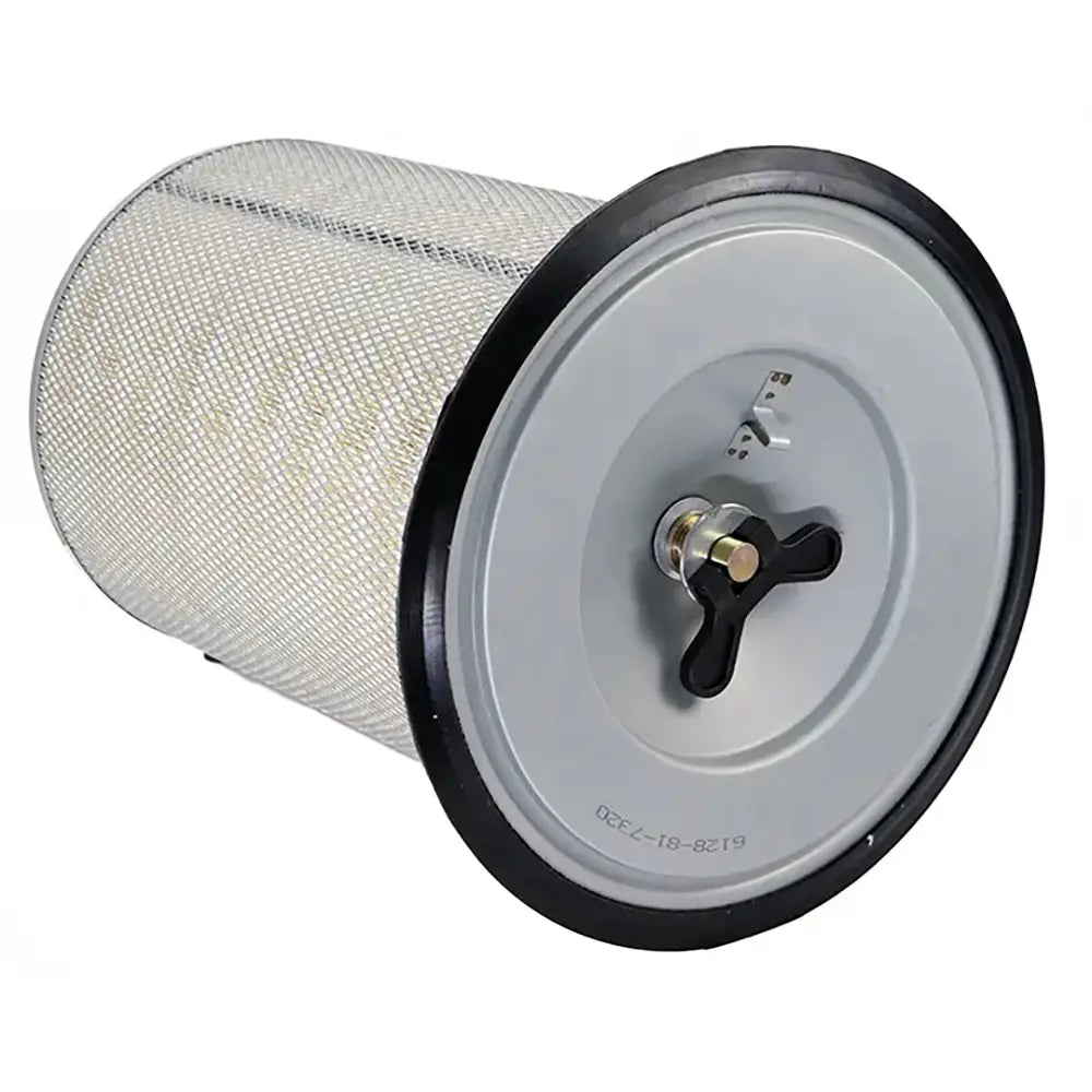 1 Set Air Filter 6128-81-7042 for Komatsu Engine 6D140-1 6D170-1 Excavator PC1600-1 PC1800-6 PC650-5 PC710-5 PC800-6