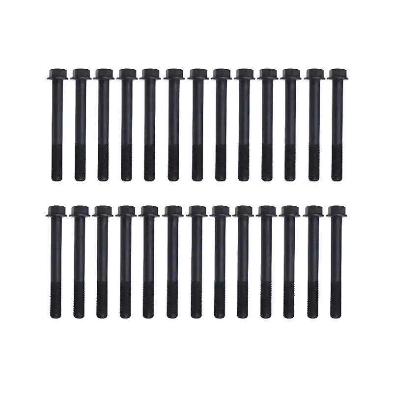 1 Set Cylinder Head Bolt for Mitsubishi Engine 6D14 6D14T 6D15 6D16 6D16T