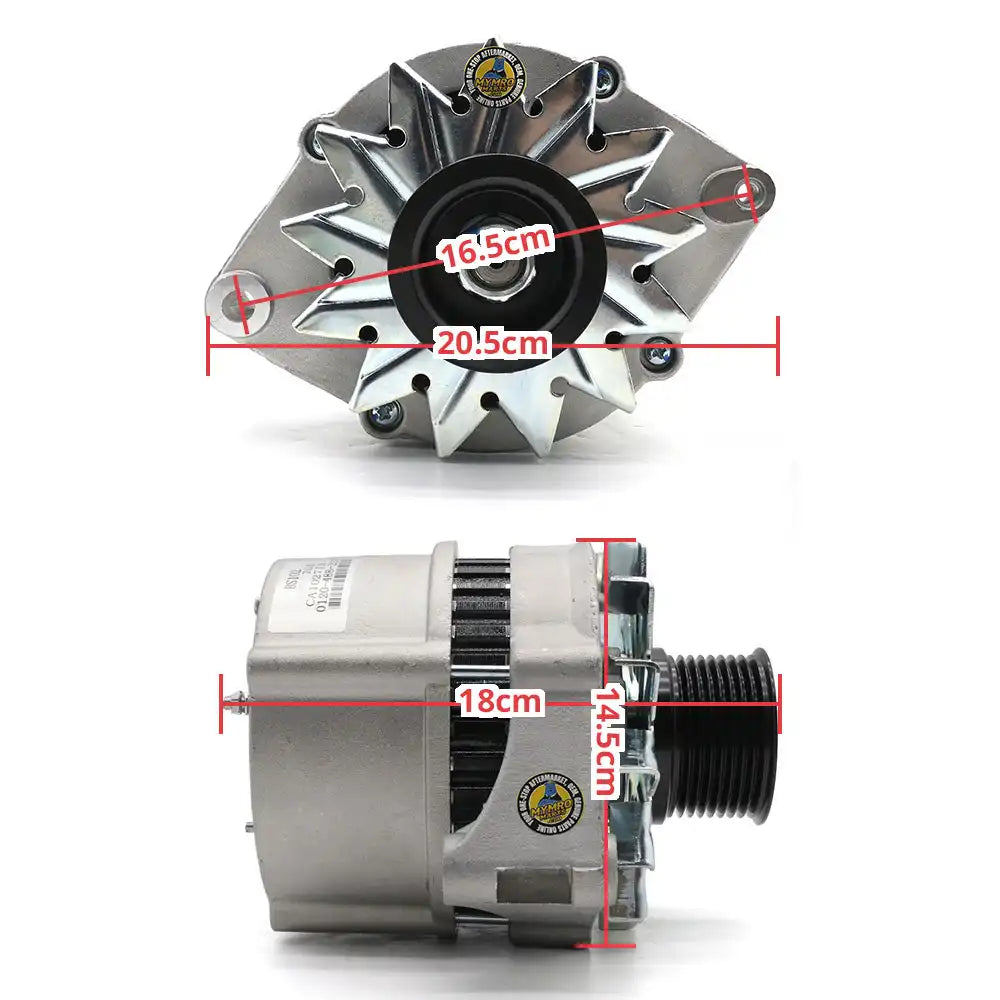 24V Alternator TY24322 SE501341 1400-0512 for John Deere Tractor 444G 570B 670B 770B 844 990