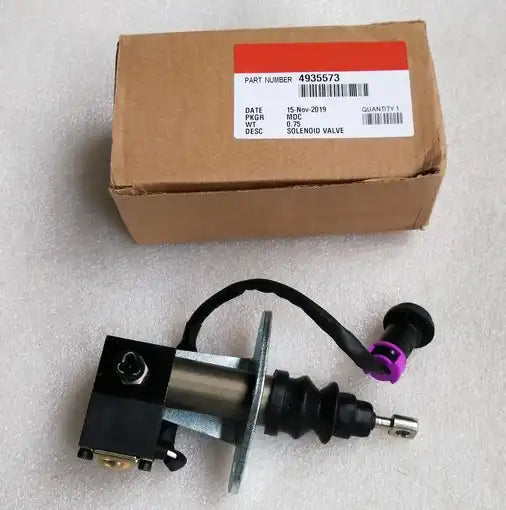 24V Fuel Pump Solenoid 4935573 for Cummins Engine 6B 6C Series 4BT 6BT 3.9L 5.9L
