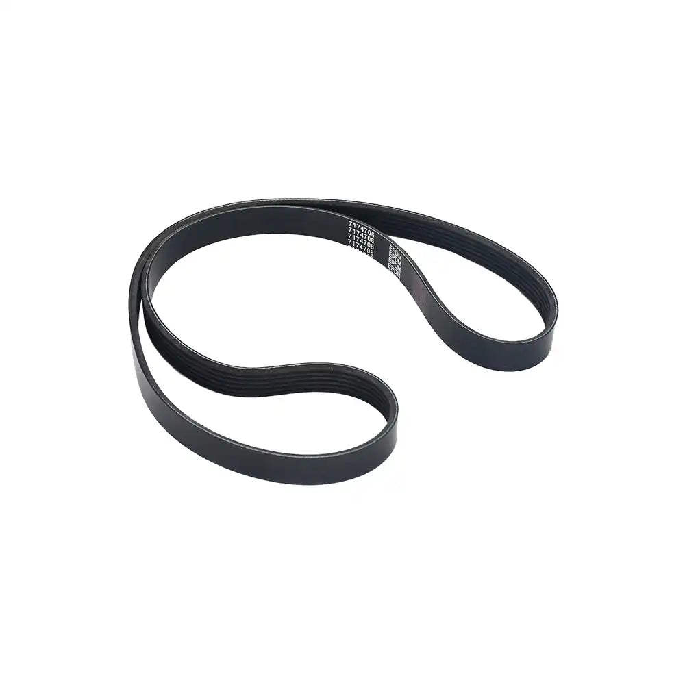 Alternator Belt 7174706 for Bobcat A770 S750 S770 S850 T750 T770 T870 Skid Steer Loaders