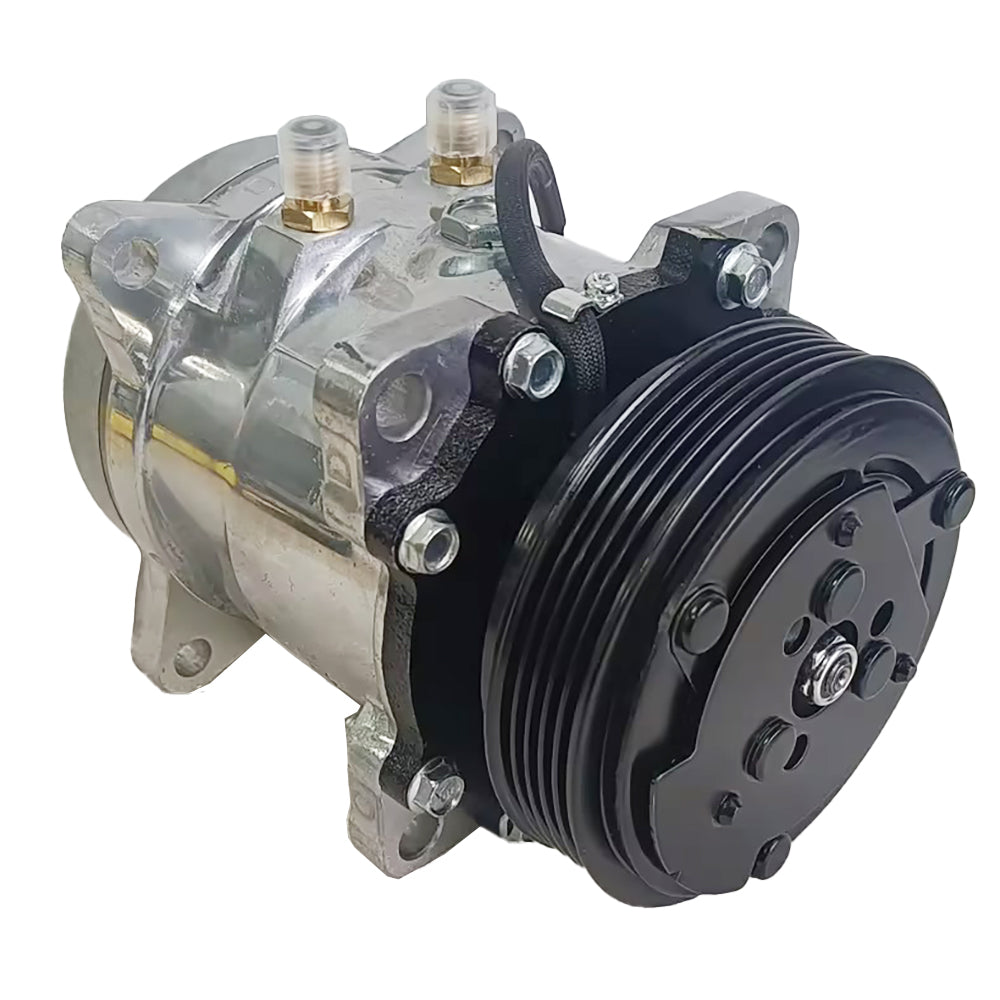 A/C Compressor 7363374 for Bobcat S550 S570 S590 S595 S630 S650 T550 T590 T595 T630 T650 E32 E35 E42 E45 E50 E55 E85