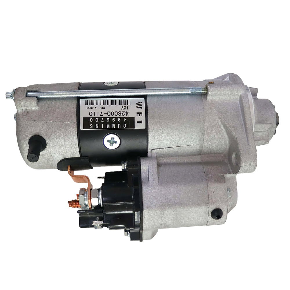 12V Starter 4996708 499670800 428000-7110 4280007110 For Cummins ISB 6.7L