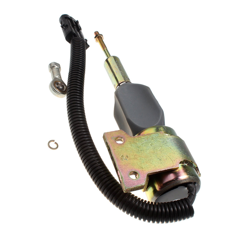 24V Engine Shutoff Solenoid 3932530 SA-4756-24 for Cummins Engine 5.9L 6BT