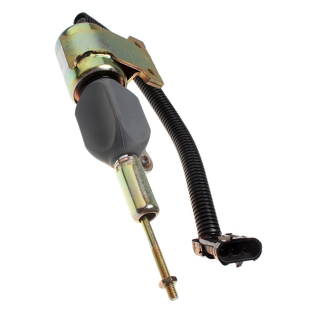 24V Engine Shutoff Solenoid 3932530 SA-4756-24 for Cummins Engine 5.9L 6BT