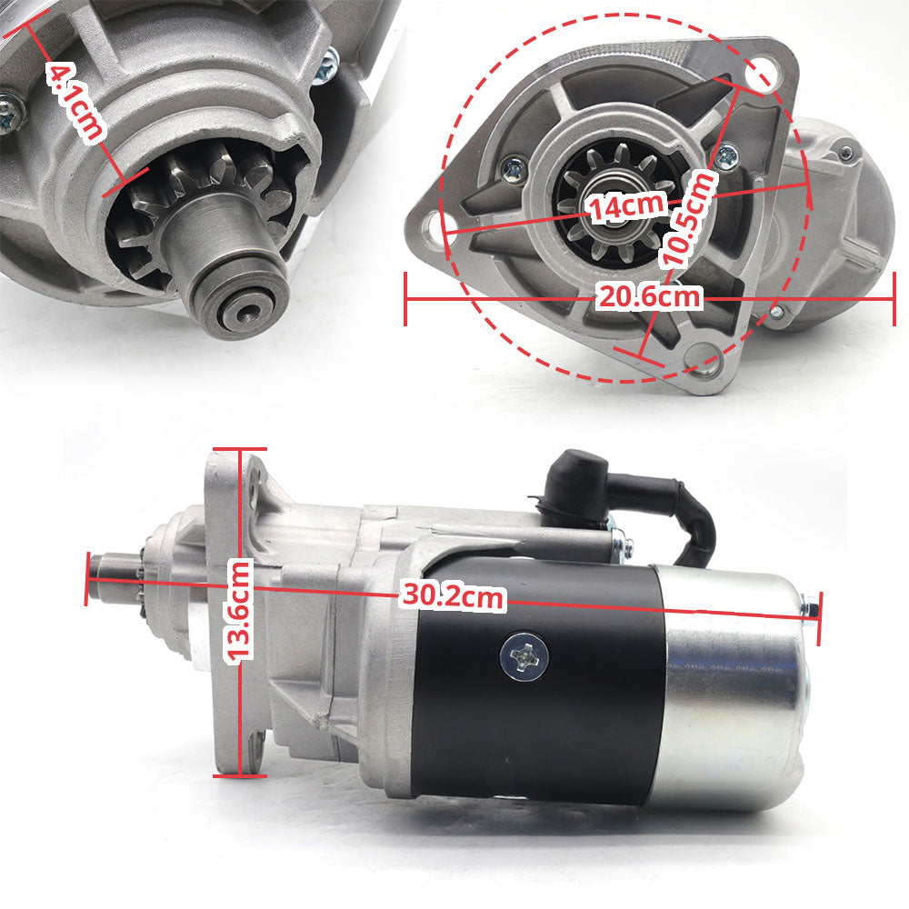 Starter Motor 0-23000-1031 1-81100-189-1 For Isuzu Engine 6BD1 6BB1