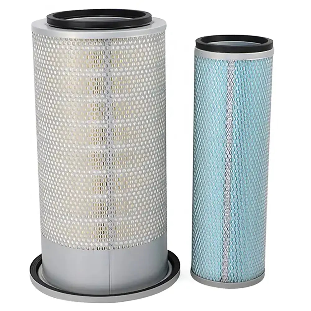 Ail Filter Set 600-181-6820 600-181-6740 for Komatsu Engine 4D95S-W-1 S6D102E-1 S6D105-1 Wheel Loader WA150-3 WA180-3 WA250-3 WA320