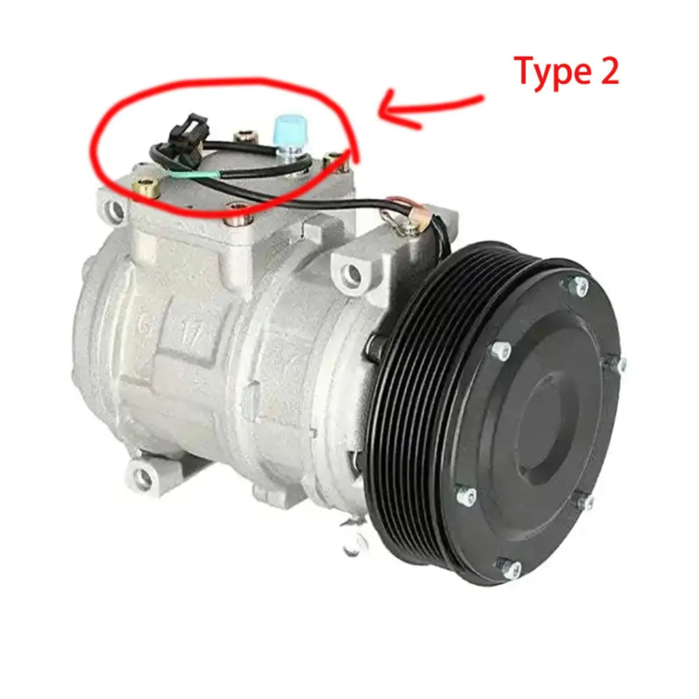Air Conditioning Compressor RE46609 TY6764 for John Deere Skid Steer Loader 280 5410 5310N 848HTJ