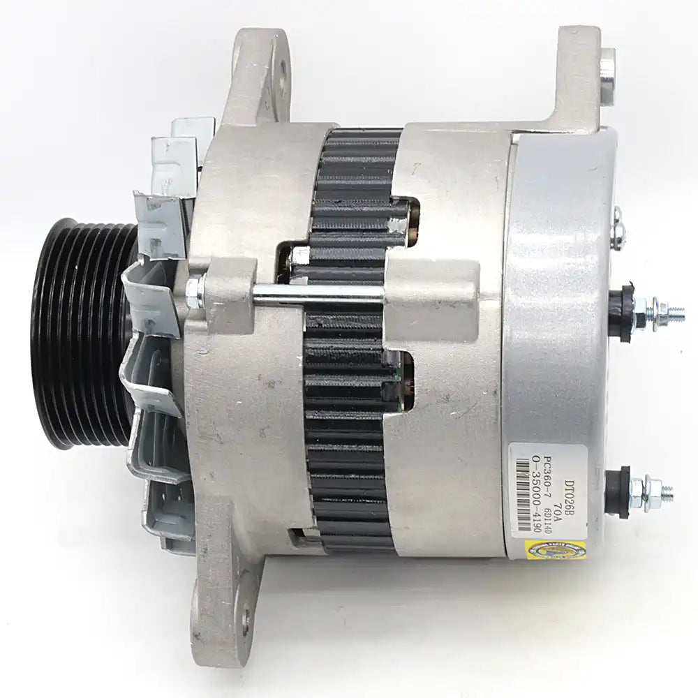Alternator 0350004190 0350004220 0350004350 0350004400 0350004500 25029009 6008256110 6008256310 6008256370 6008616110 for KOMATSU 6D125 6D114D for KOMATSU PC360-7 PC450-8