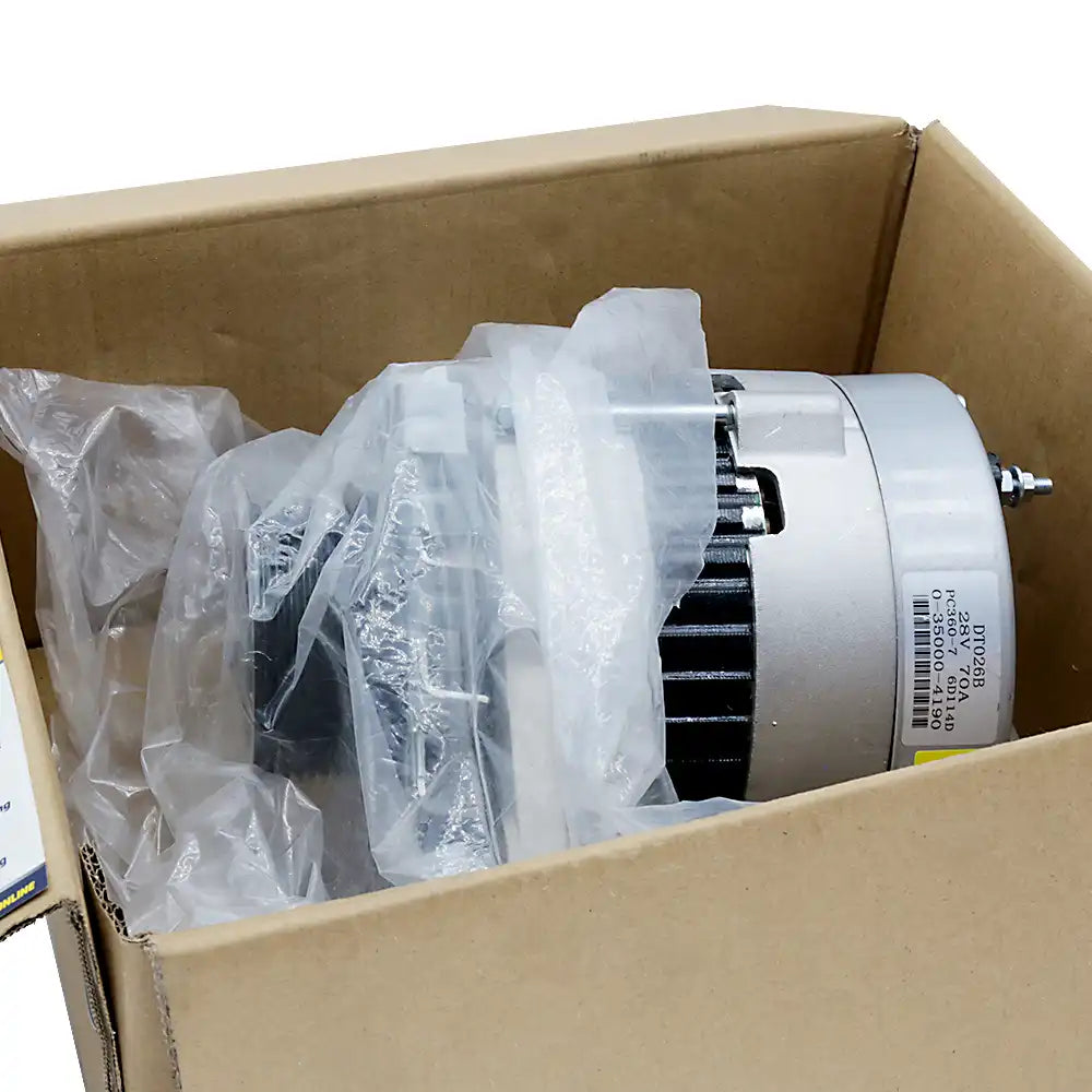 Alternator 0350004190 0350004220 0350004350 0350004400 0350004500 25029009 6008256110 6008256310 6008256370 6008616110 for KOMATSU 6D125 6D114D for KOMATSU PC360-7 PC450-8