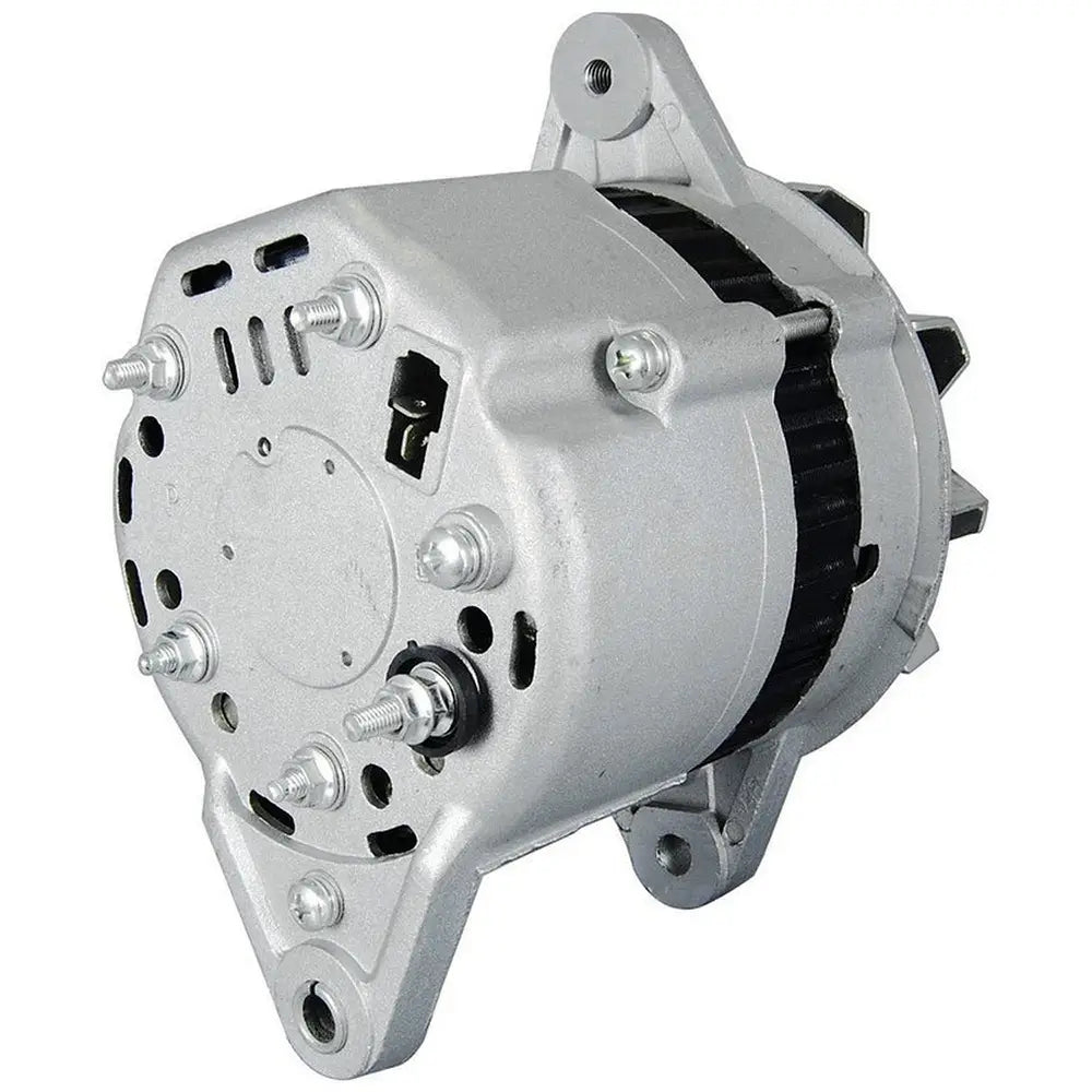 Alternator 128270-77200 Compatible With/Replacement For Yanmar 1Gm 2Gm 3Gm 3Hm 4Gm Diesel 4JH-HT 4JH-HT-Z 4JH-T 4JH-TZ 4JHZ 4TD 4TM KM2A 3GMD 3GMF 3GMFY-E 3GMLE 3HM 3HMF 3JH2 / 3 3JH3Z 3TD 3TM 4GM 4JH