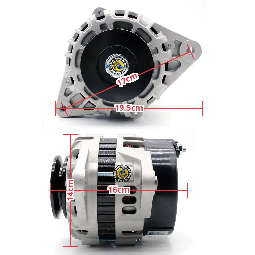 Alternator 6678205 for Bobcat Skid Steer Loader T110 T140 T180 T190 T200 T300 T320 T550 T590 T630 T650 T750 T770 T870 V417