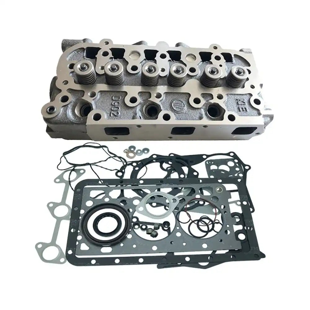 Complete Cylinder Head with Full Gasket Kit for Kubota D902 Engine
