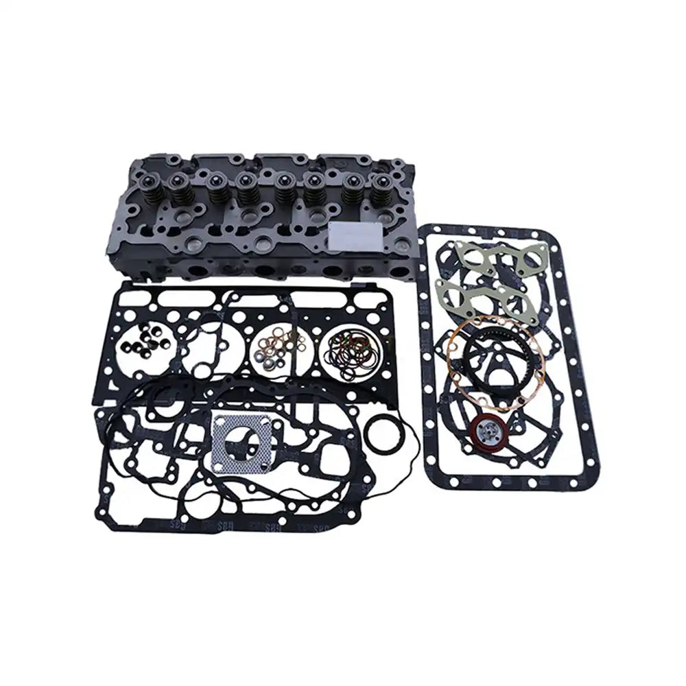 Cylinder Head V2003 In-Direct Injection with Full Gasket Set For Kubota Engine V2003 Complete