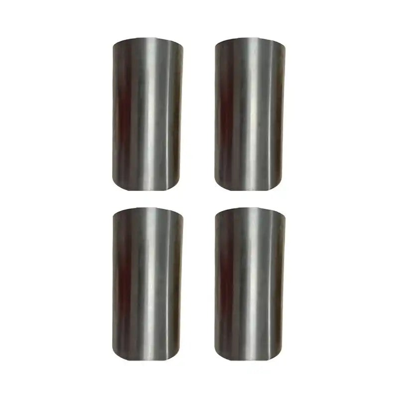 Cylinder Liner 4 Units 1 Set For Komatsu Backhoe WB70A-1 Yanmar Engine 4TNE98 Komatsu Engine 4D98E