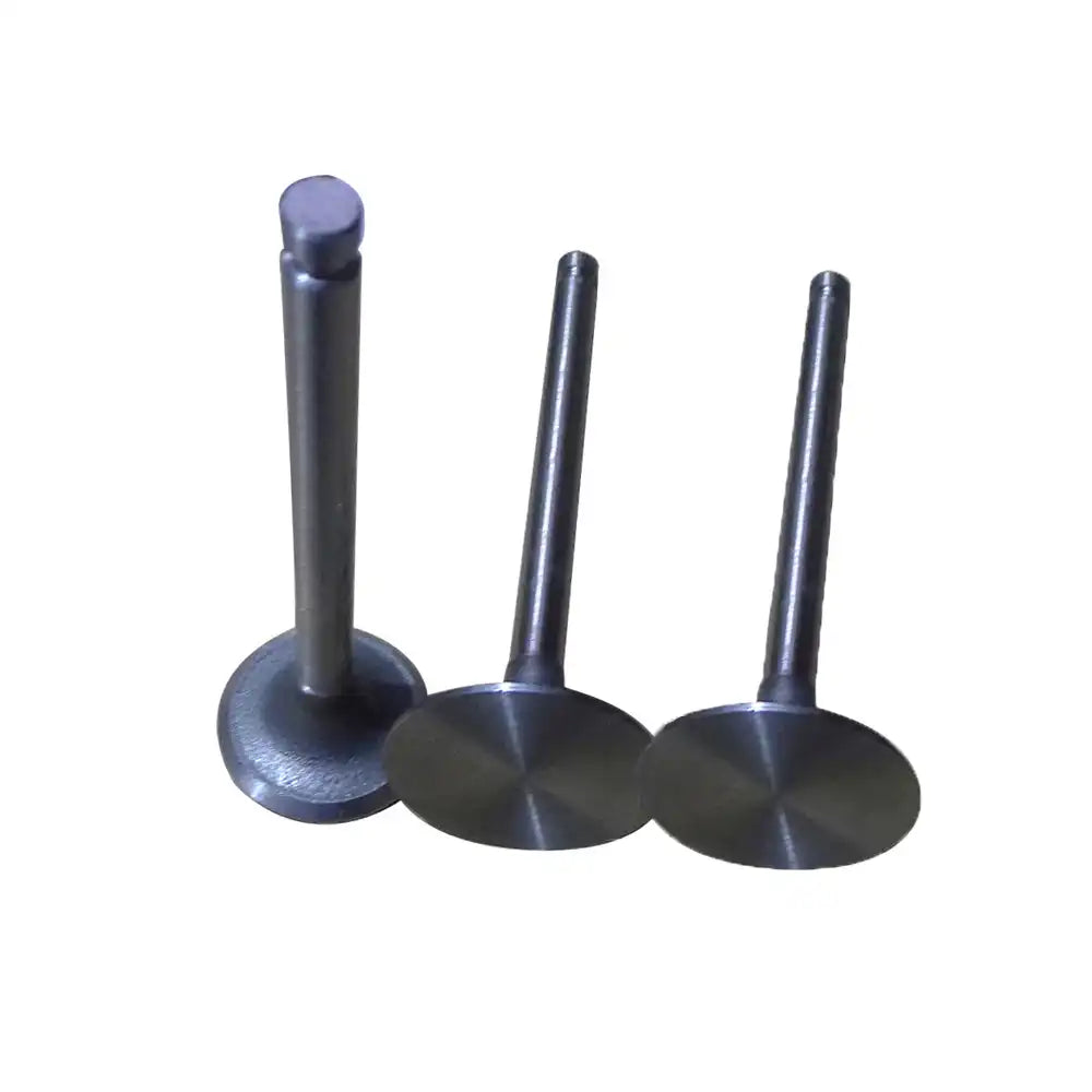 3pcs Exhaust Valve For Komatsu PC30 Engine 3D84-1