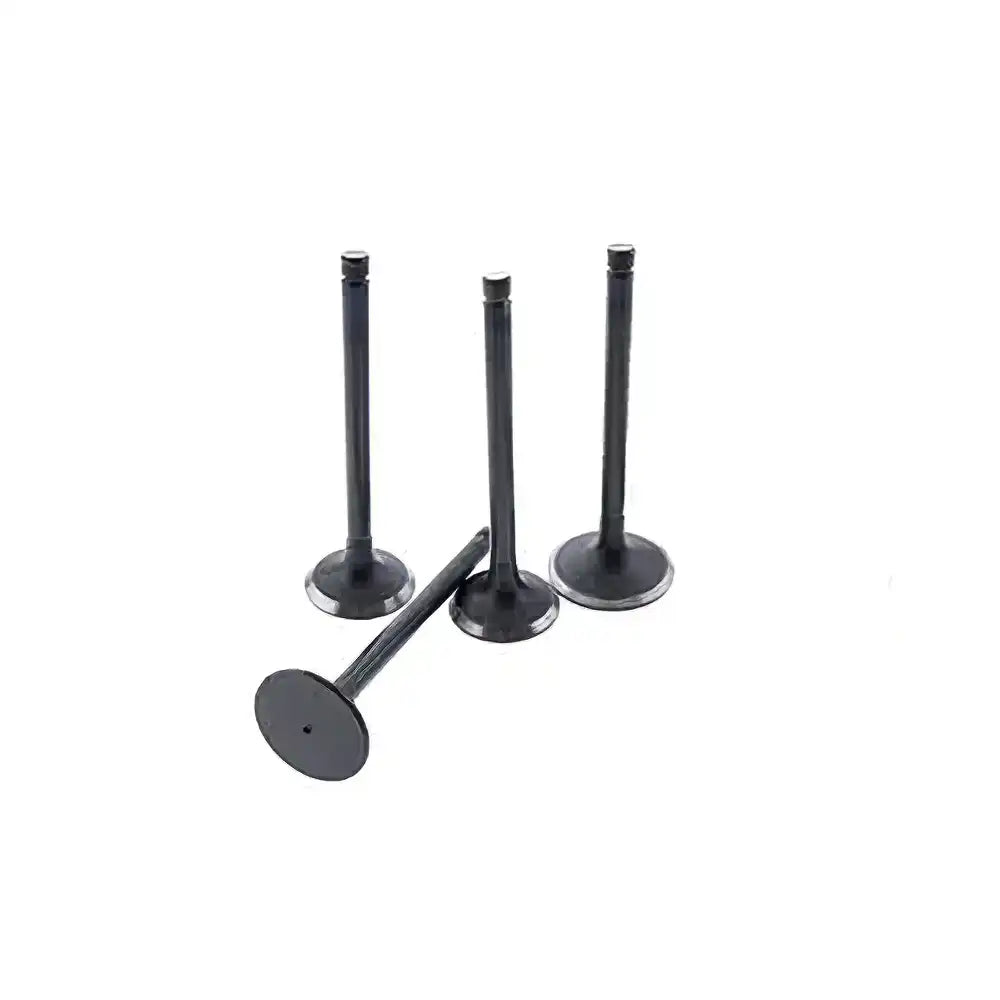 Exhaust valve 4 Units 1 Set For Yanmar Engine 4TNE92 Komatsu Engine 4D92E