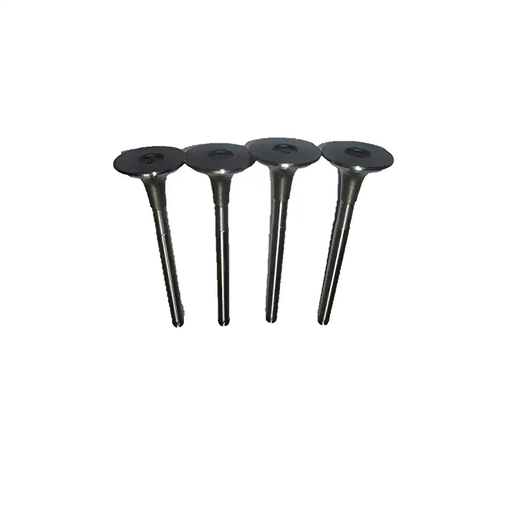 Exhaust Valve 4 Units 1 Set For Yanmar Engine 4TNE98 Komatsu Engine 4D98E