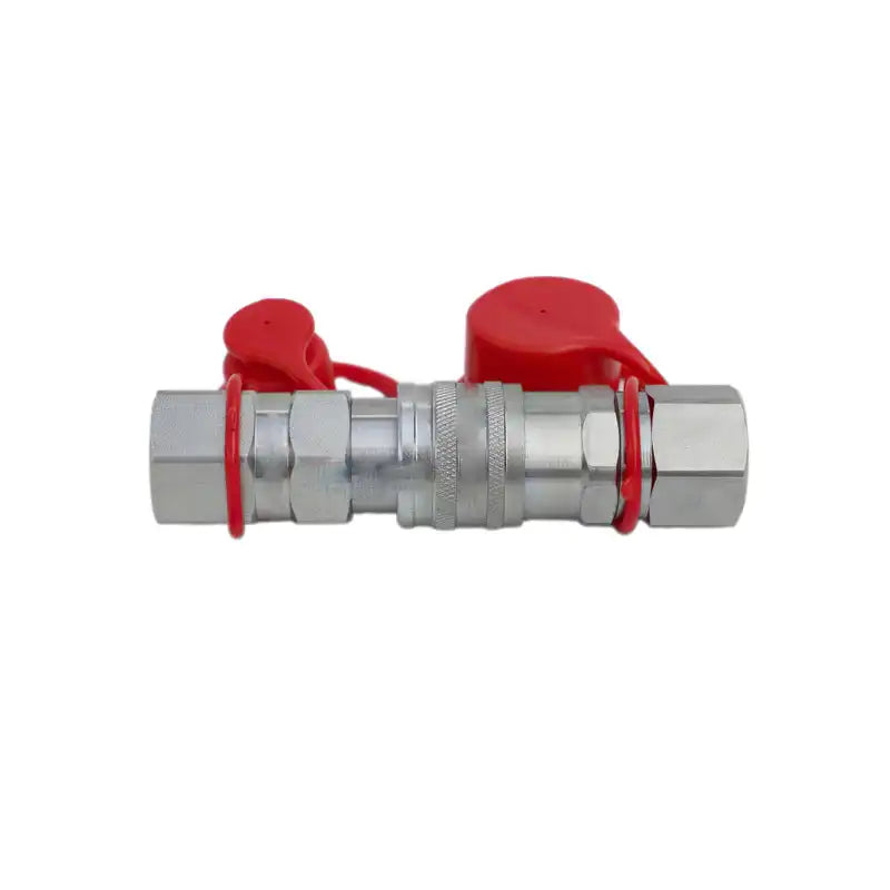 SAE Flat Face Hydraulic Quick Connect Coupler Set For Volvo MC60 MC70 MC80 5/8