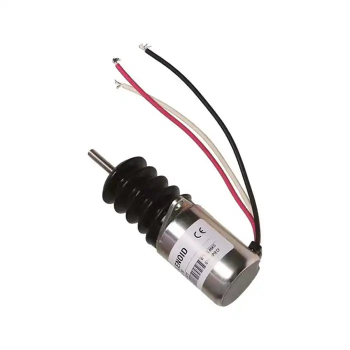 Fuel Shut-off Solenoid AM116779 With 3-Wire Connector for John Deere F1145 Mower