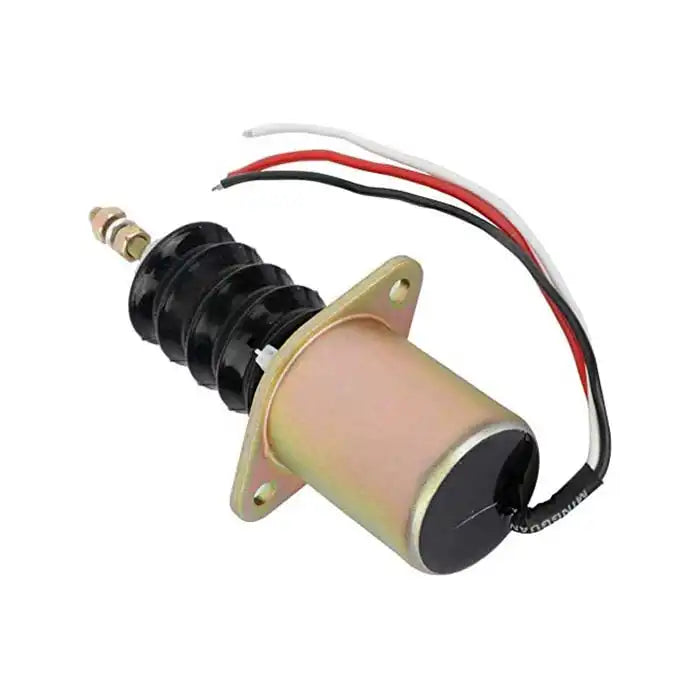 Fuel Shut-off Solenoid AM116779 With 3-Wire Connector for John Deere F1145 Mower