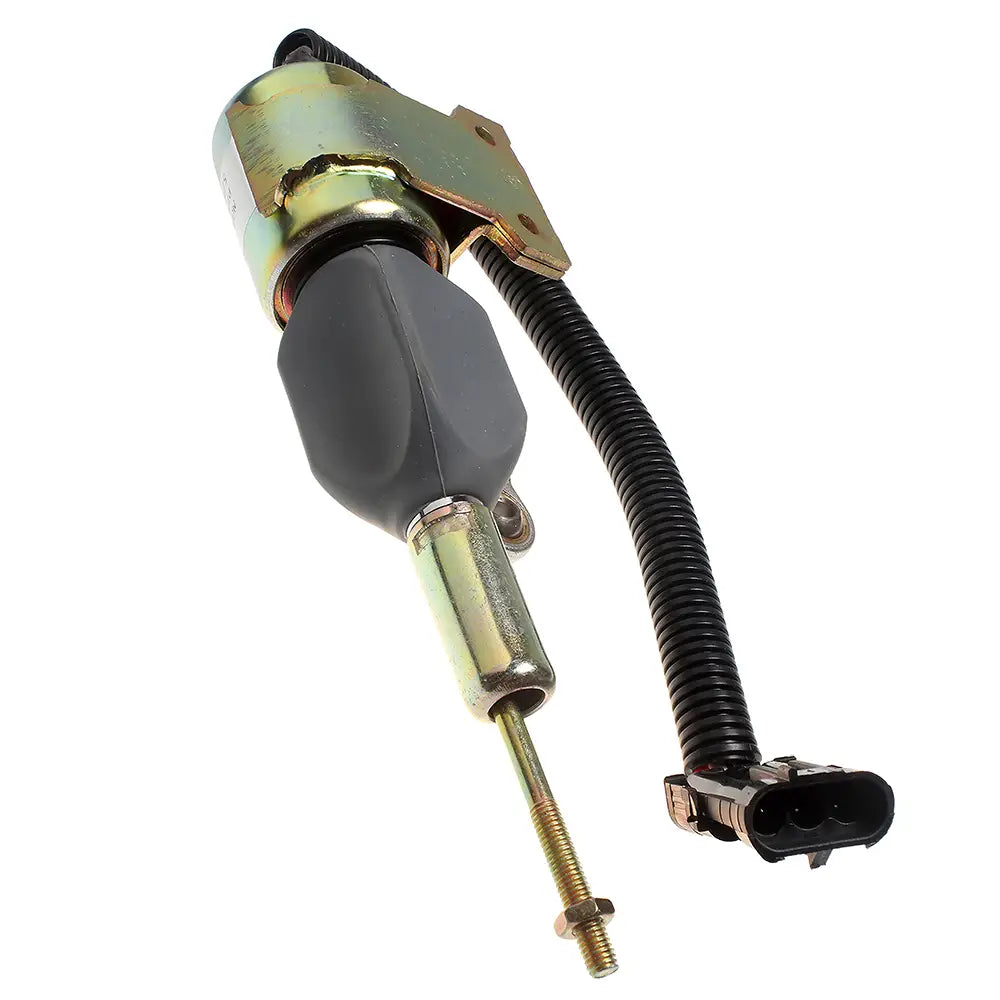 24V Fuel Shut Down Off Stop Solenoid Valve 6733-81-9130 for Komatsu Engine 4D102E 6D102E Wheel Loader WA270-3 WA250-3 WA120-3 WA180-3