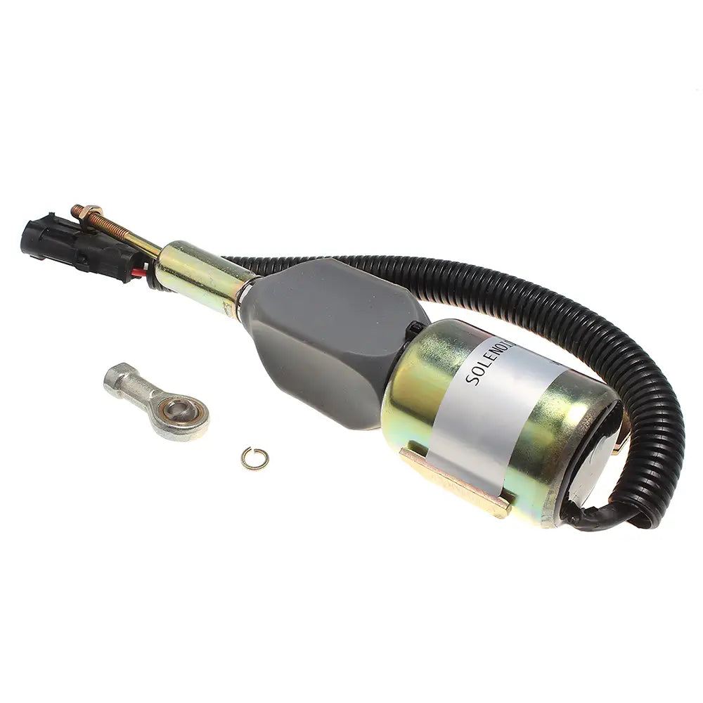 24V Fuel Shut Down Off Stop Solenoid Valve 6733-81-9130 for Komatsu Engine 4D102E 6D102E Wheel Loader WA270-3 WA250-3 WA120-3 WA180-3