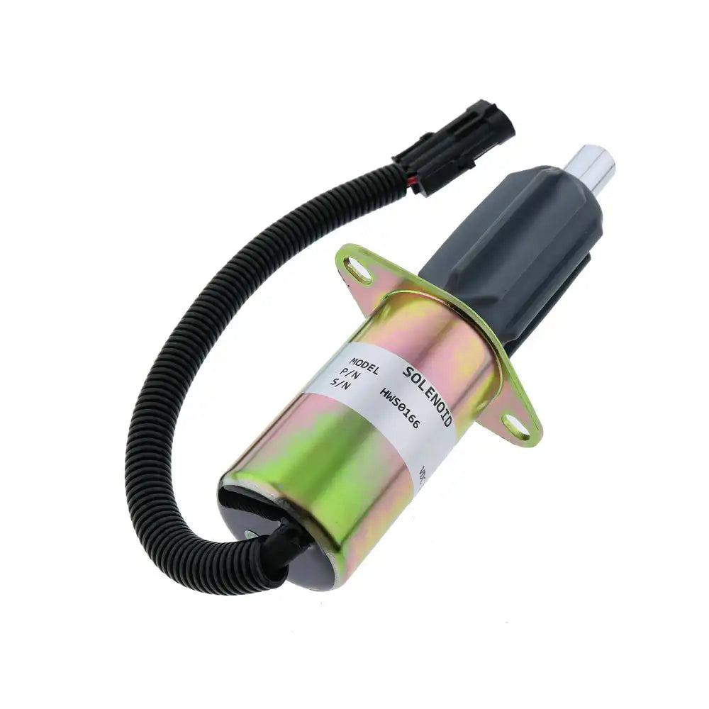 Fuel Shutdown Stop Solenoid 3921978 for Cummins 6CT 6CTA Engine 12V