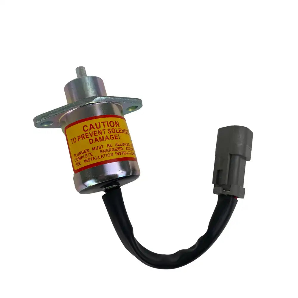 Fuel Shutoff Solenoid 172-7209 for Caterpillar CAT 232 262 252 242 906 257 277 267 287 247 12V
