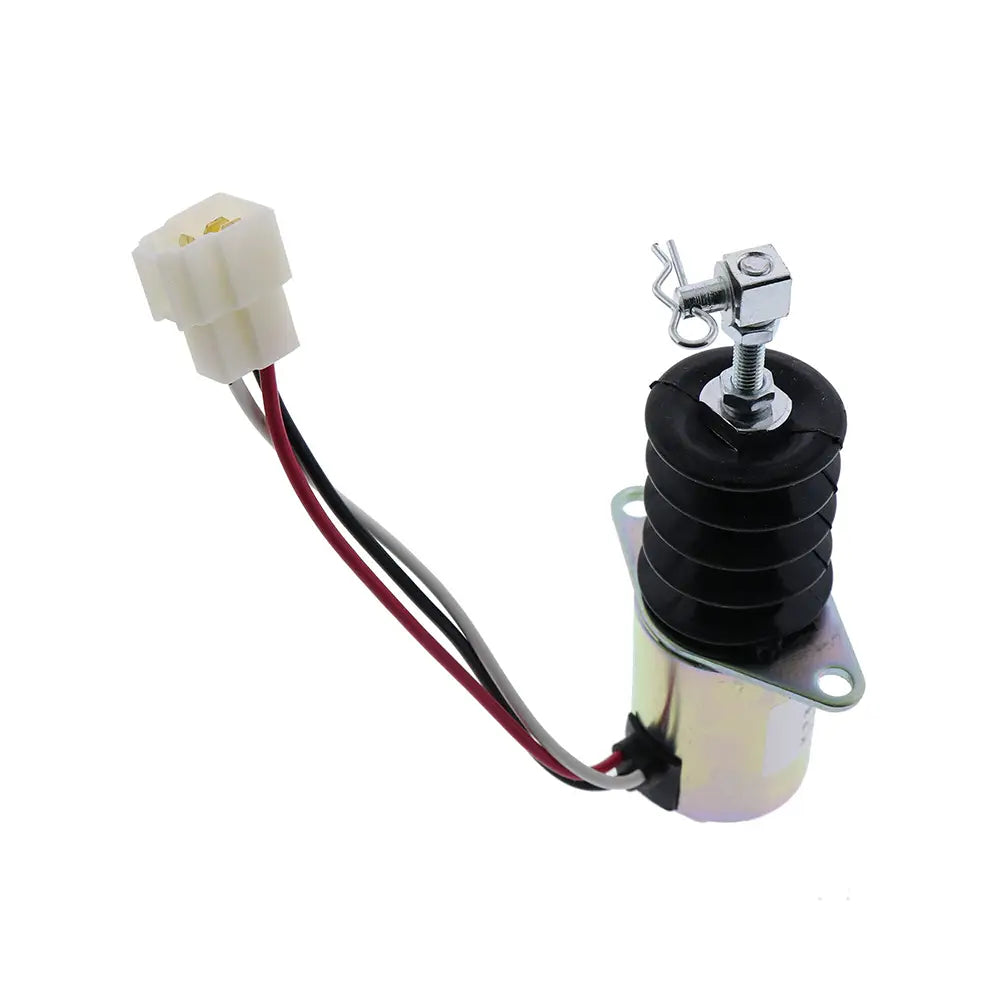 Fuel ShutOff Solenoid AM882277 12V For John Deere Compact Tractor 670 770 870 970 1070