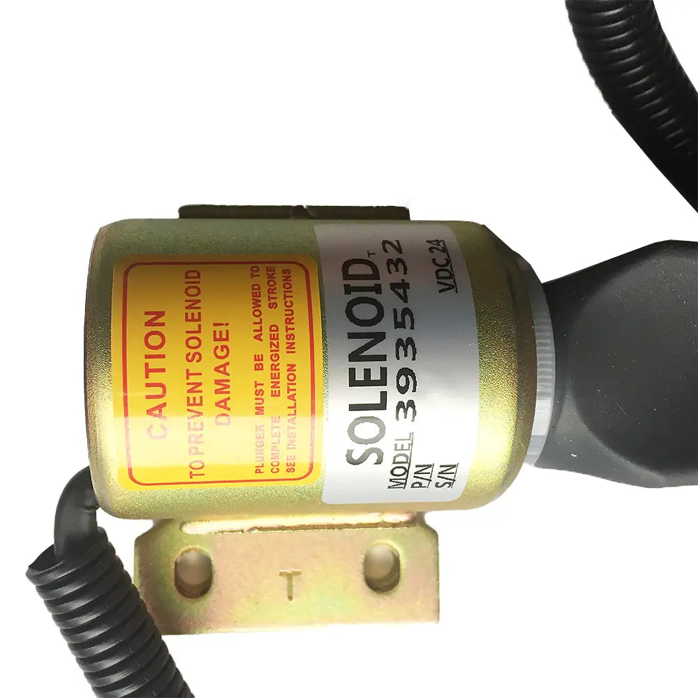 Fuel Shutoff Solenoid Valve 3935432 SA-4755-24 24V for Cummins 6BT 5.9L Engine