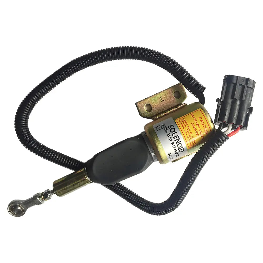Fuel Shutoff Solenoid Valve 3935432 SA-4755-24 24V for Cummins 6BT 5.9L Engine