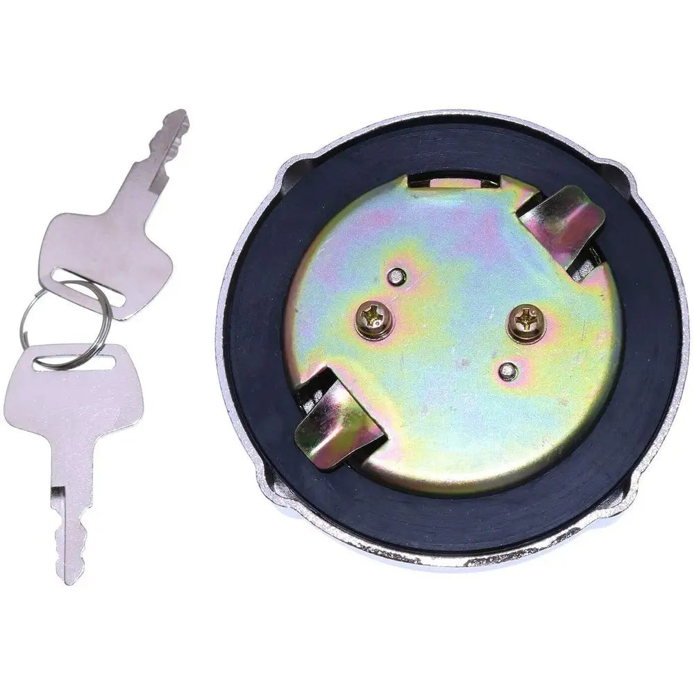 Fuel Tank Cap With Key 15521-01200 for Takeuchi TL26 TL120 TL126 TL130 TL140 TL150 TL220 TL230 TL240 TL250 TB014 TB015 TB016 TB125