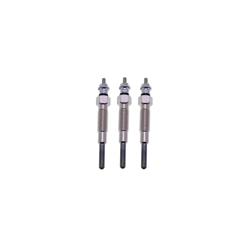 3 Units 1 Set Glow Plug For Yanmar Engine 3TNE84 3TNE84T Komatsu Engine 3D84E