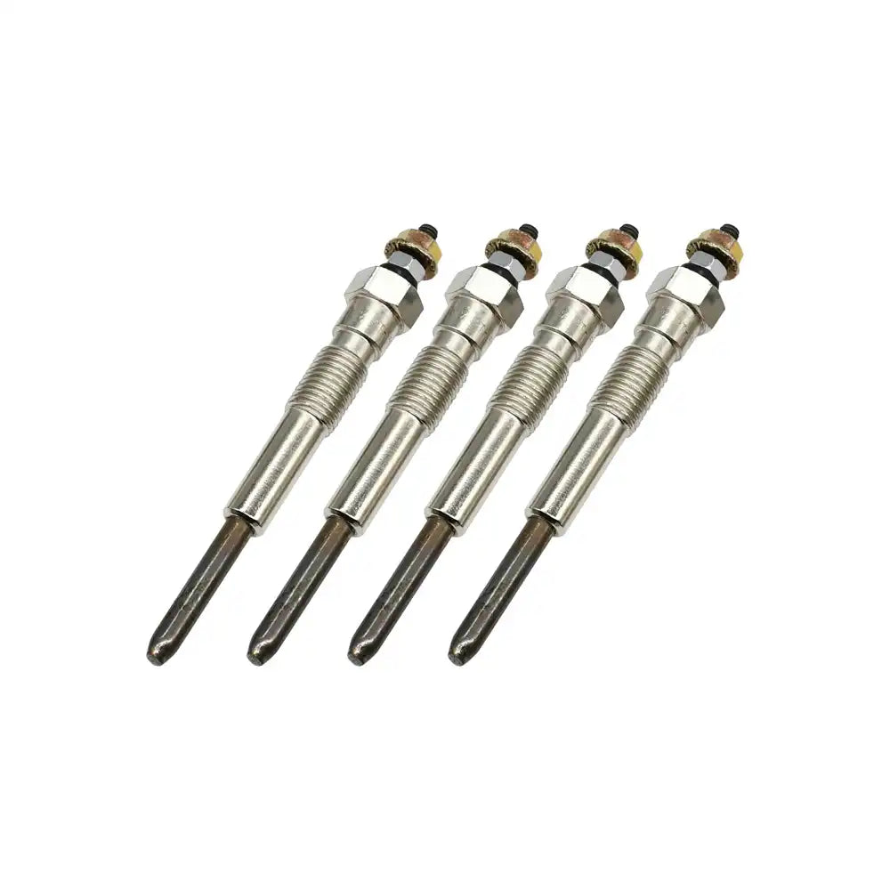 Glow Plug 4 Units 1 Set For Komatsu Backhoe WB150PS-2 Yanmar Engine 4TNE106D 4TNE106T Komatsu Engine 4D106D 4D106T