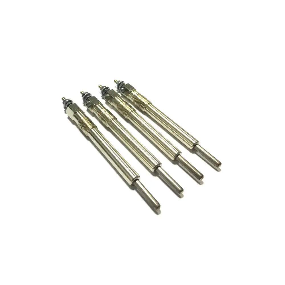 Glow Plug 4 Units 1 Set For Komatsu Crawler Tractor D20A-8 D20P-8 D20P-8 D21P-8 Yanmar Engine 4TNV94L Komatsu Engine 4D94LE