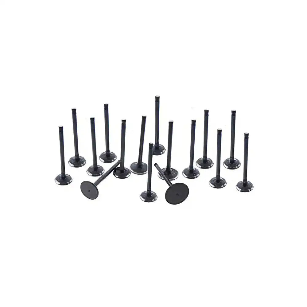 Intake Exhaust Valve 16 Units 1 Set For Yanmar Engine 4TNV106 Komatsu Engine 4D106