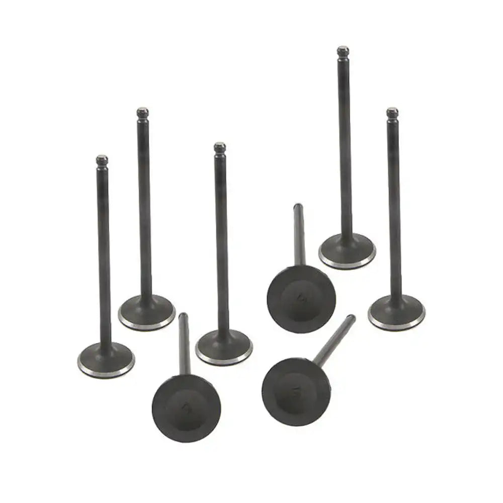 Exhaust Valve 8 Units 1 Set For Komatsu Crawler Tractor D20A-8 D20P-8 D20P-8 D21P-8 Yanmar Engine 4TNV94L Komatsu Engine 4D94LE
