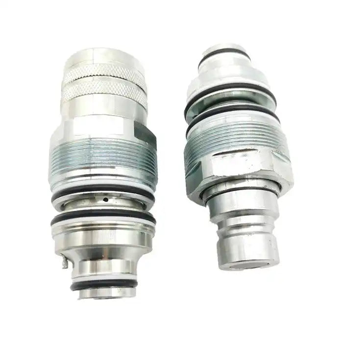 Male Female Flat Face Coupler Kit V0511-77140 V0511-77150 for Kubota Loader SVL75 SVL90C SVL90-2 SVL90 SVL75C SVL75-2