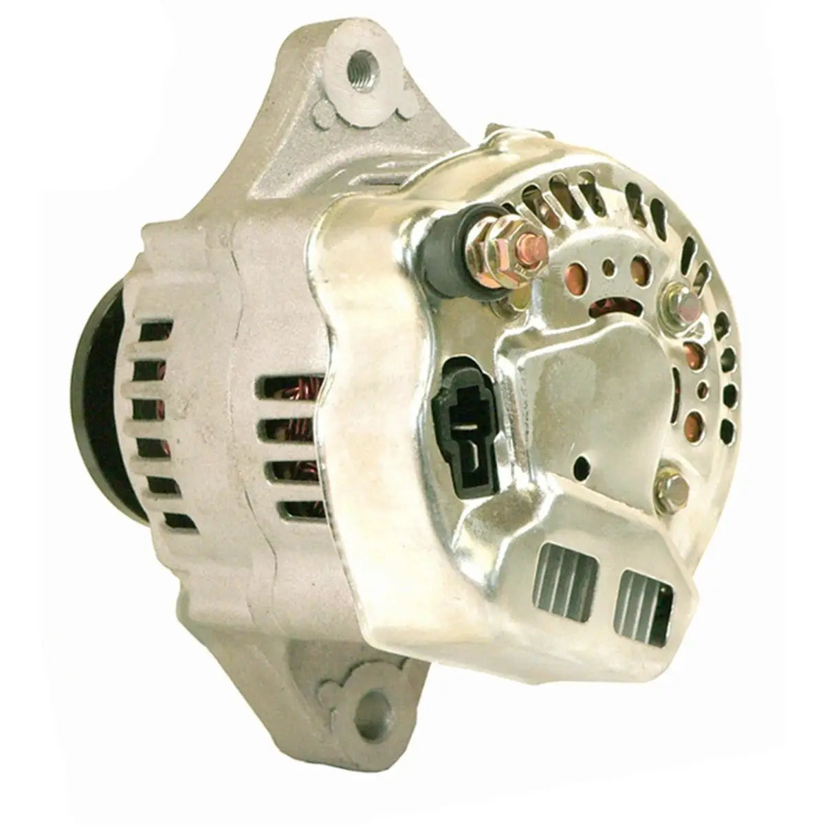 New Mini Alternator 1624164 100211-4520 100211-4740 66436-64011 66436-64012 66436-64013 30A Denso Style 12V CW 1 Groove Pulley Replacement For KUBOTA