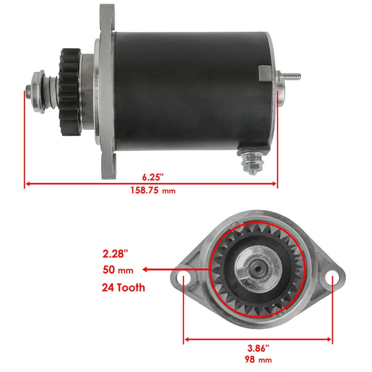 New Starter 191-1798 191-2312 191-2351 SAB0034 41021023 Replacement For Onan KV ENGINES ALL YEAR MODELS