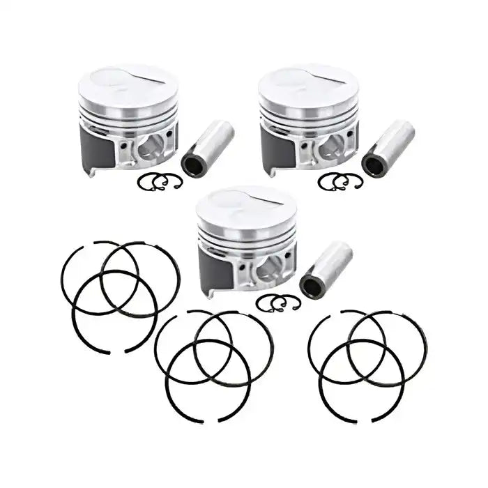 Caterpillar Piston Ring Set - 101.60mm (4 Inch) For D2 212 D311 Engine - 9H1215 5F0331