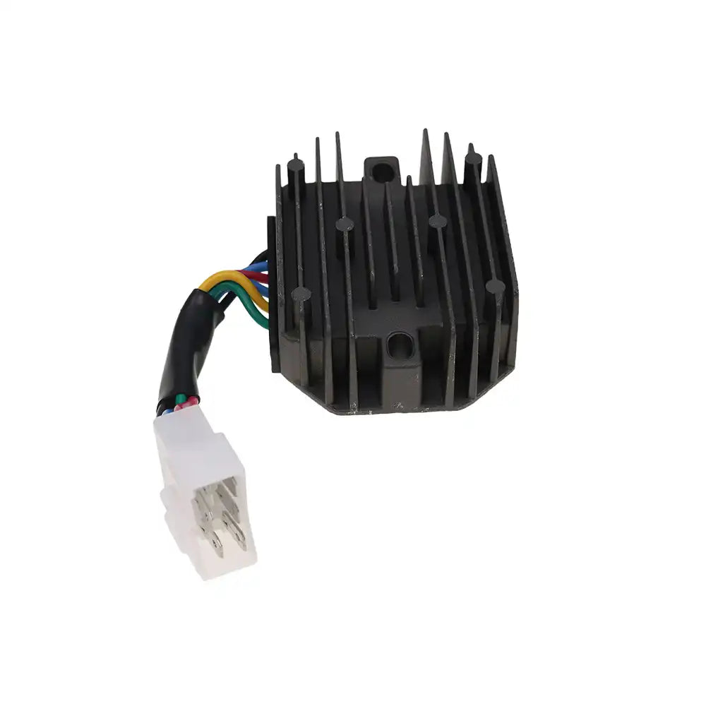 12V Rectifier Regulator 6 Wire Plug 1J757-64600 For Kubota Compact Track Loader SVL75-2C SVL75C SVL90 SVL90-2