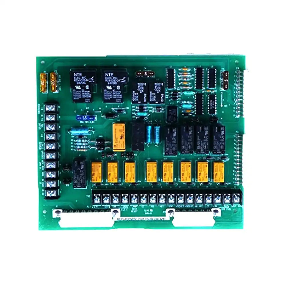Replacement for Onan Circuit Board 300-4296 Engine Monitor 12V 12 Lights