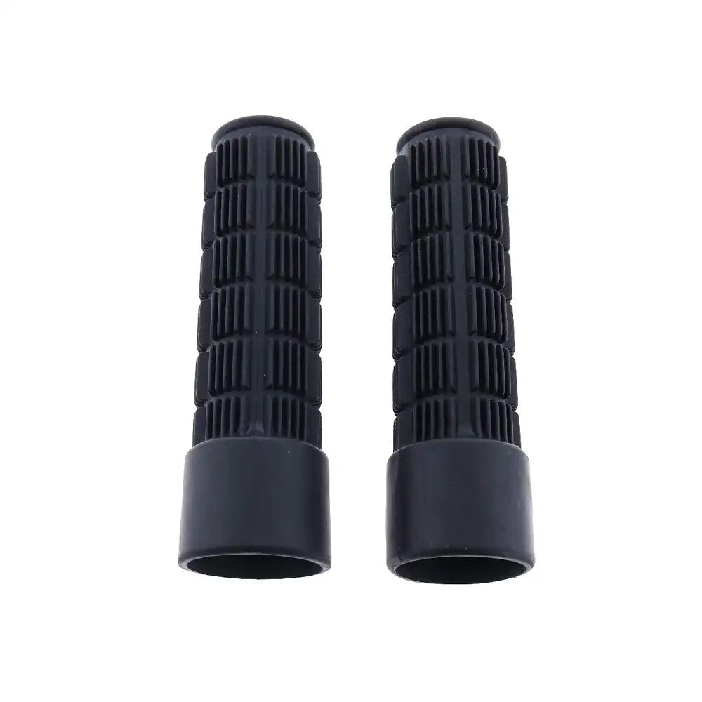 Rubber Grips Set Fits Bobcat 6702621 Skid Steer Bar