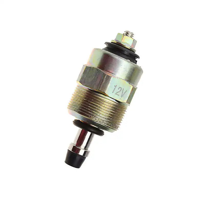 12V Shut-Off Solenoid Valve A77753 for CASE Loader 580B 590 Dozer 650G Tractor 1896 2096 5120
